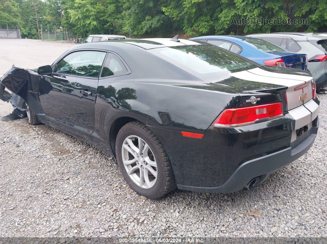 2014 Chevrolet Camaro 2ls Black vin: 2G1FA1E36E9166206