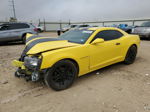 2014 Chevrolet Camaro Ls Yellow vin: 2G1FA1E36E9213492