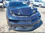 2014 Chevrolet Camaro 2ls Dark Blue vin: 2G1FA1E36E9317335