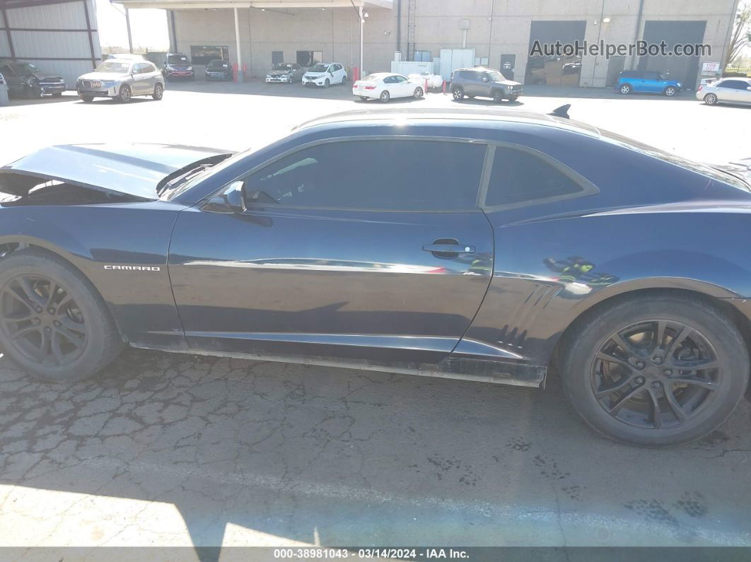 2014 Chevrolet Camaro 2ls Dark Blue vin: 2G1FA1E36E9317335