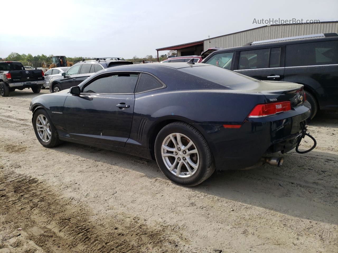 2015 Chevrolet Camaro Ls Black vin: 2G1FA1E36F9202946