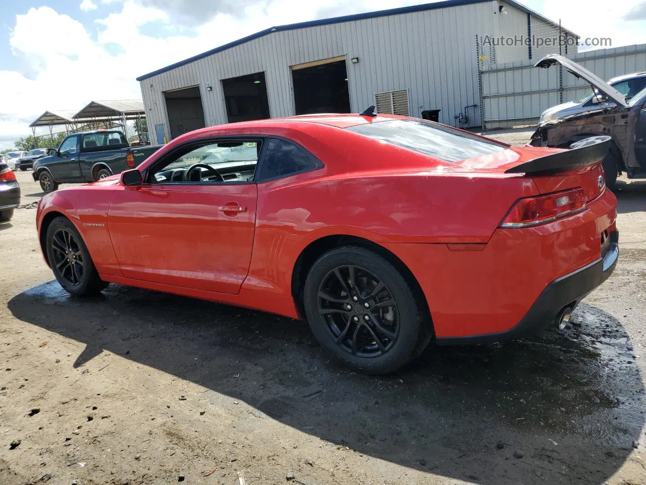 2014 Chevrolet Camaro Ls Красный vin: 2G1FA1E37E9171818