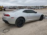 2014 Chevrolet Camaro Ls Silver vin: 2G1FA1E37E9213887