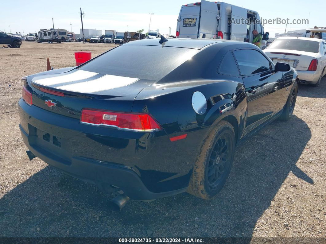 2015 Chevrolet Camaro 1ls Black vin: 2G1FA1E37F9220940