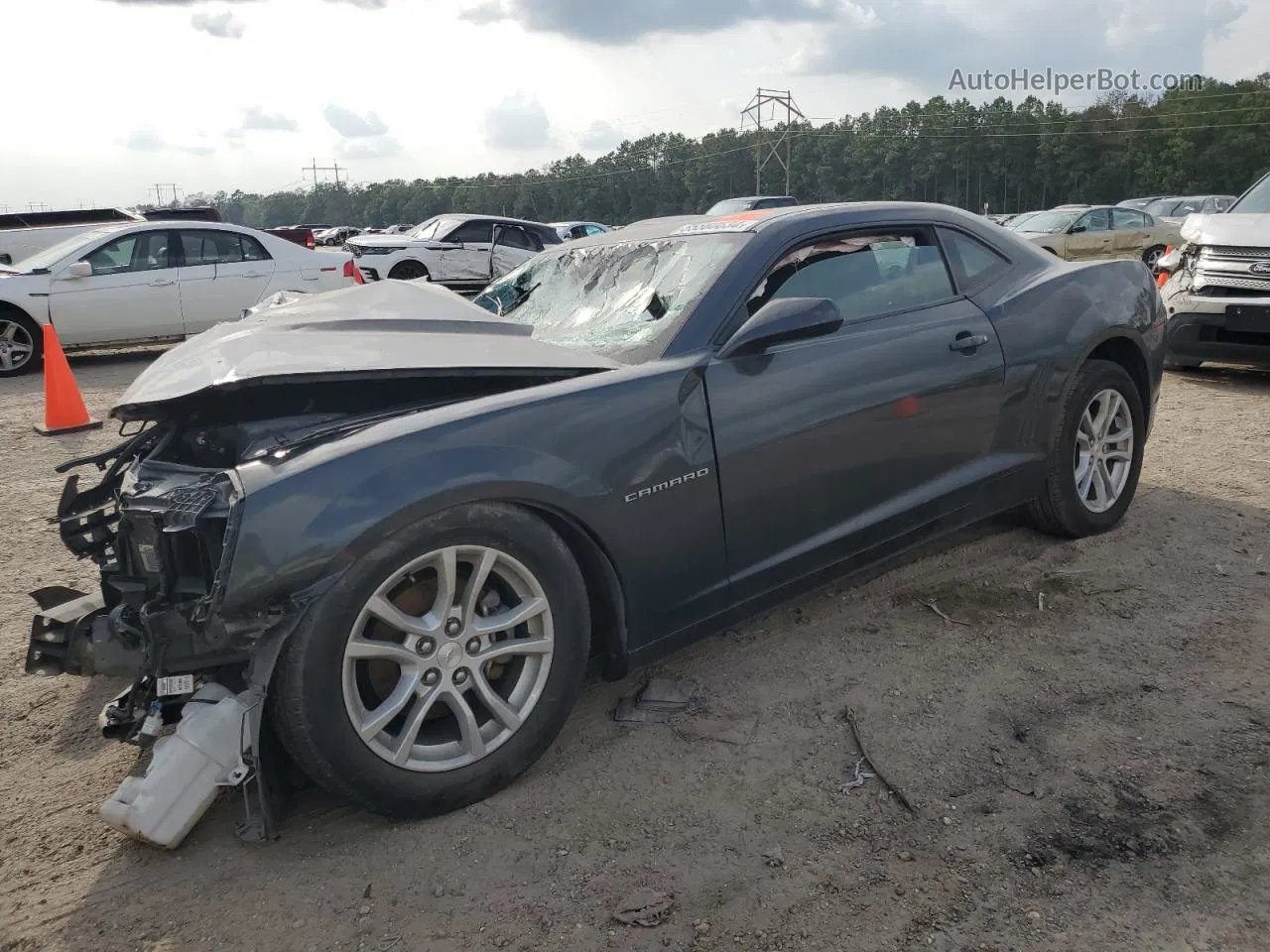 2014 Chevrolet Camaro Ls Black vin: 2G1FA1E38E9187204