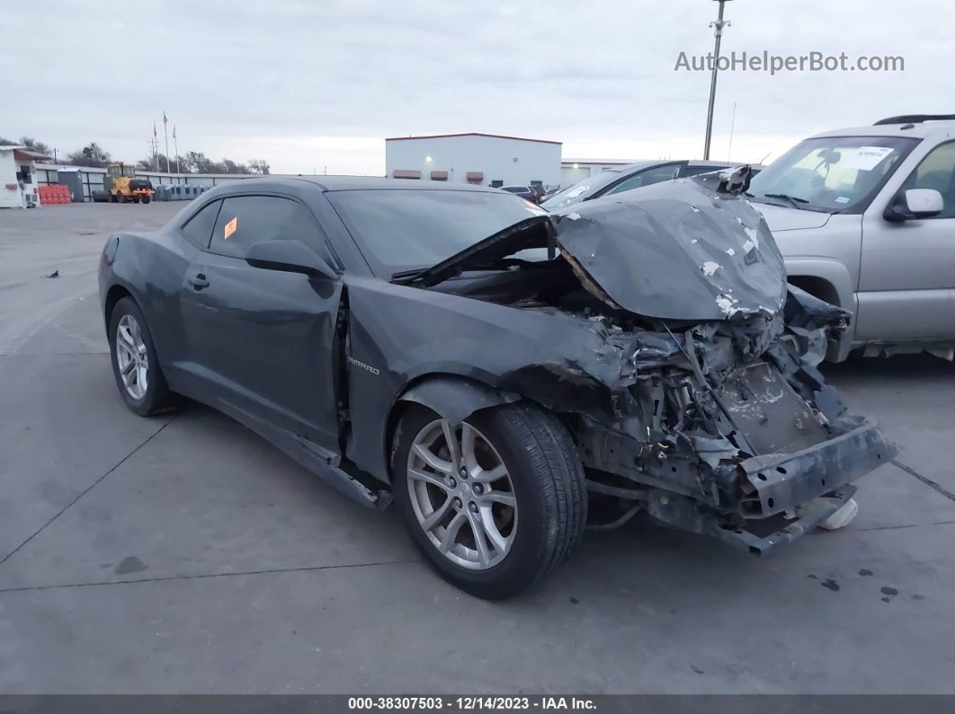 2014 Chevrolet Camaro 2ls Gray vin: 2G1FA1E38E9223912