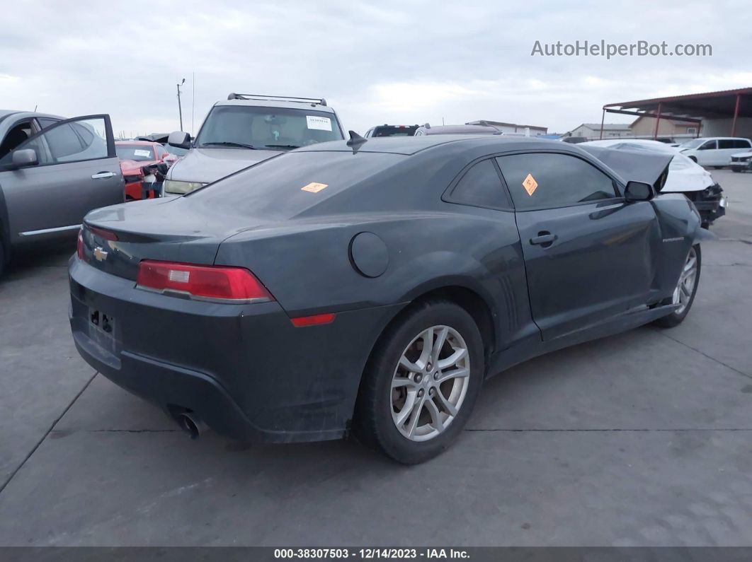 2014 Chevrolet Camaro 2ls Gray vin: 2G1FA1E38E9223912