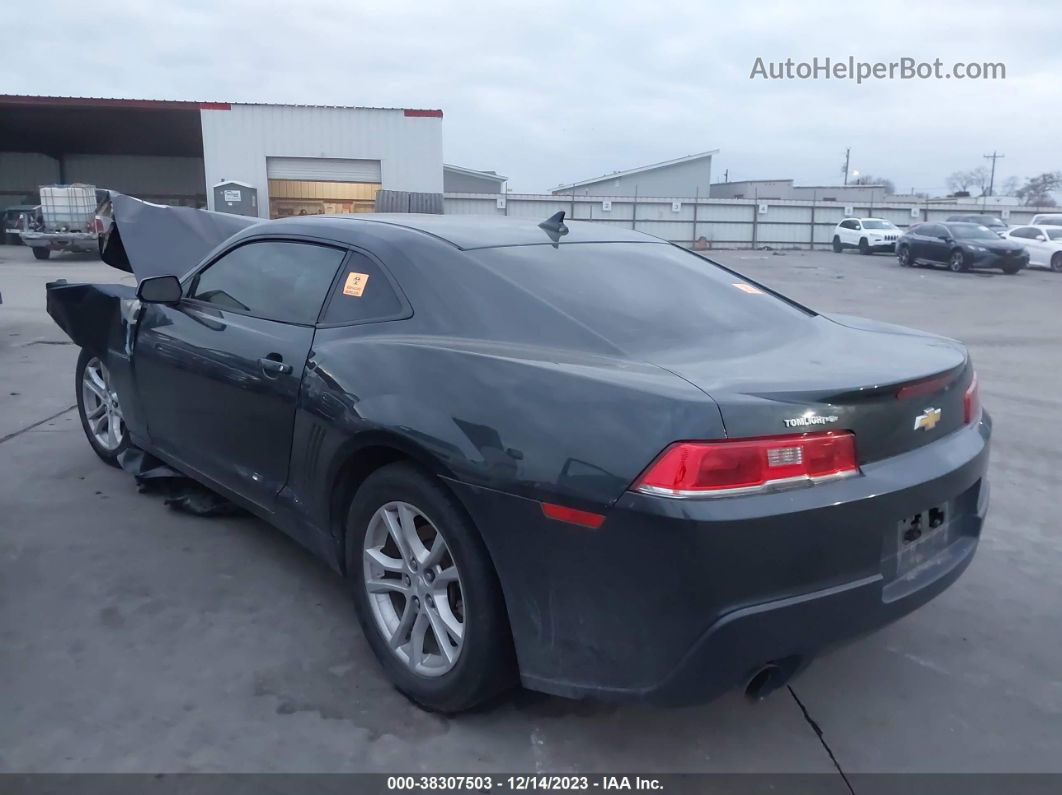 2014 Chevrolet Camaro 2ls Gray vin: 2G1FA1E38E9223912