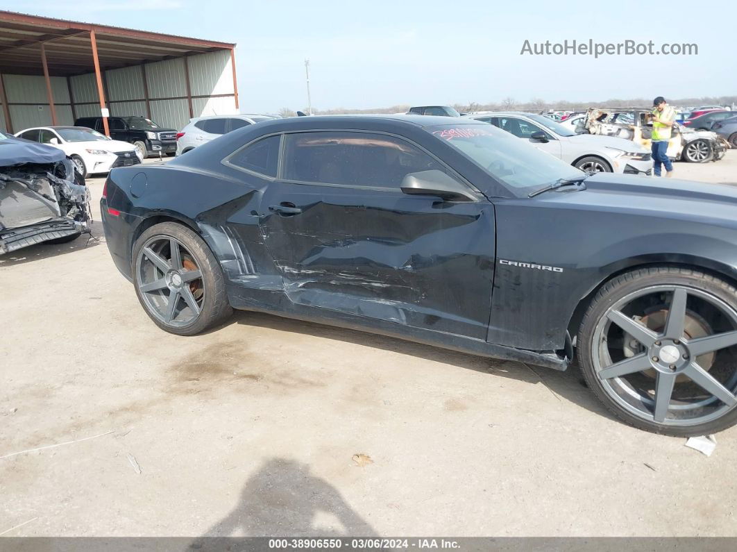 2014 Chevrolet Camaro 2ls Black vin: 2G1FA1E38E9231430