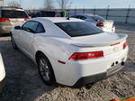 2015 Chevrolet Camaro Ls White vin: 2G1FA1E38F9230361