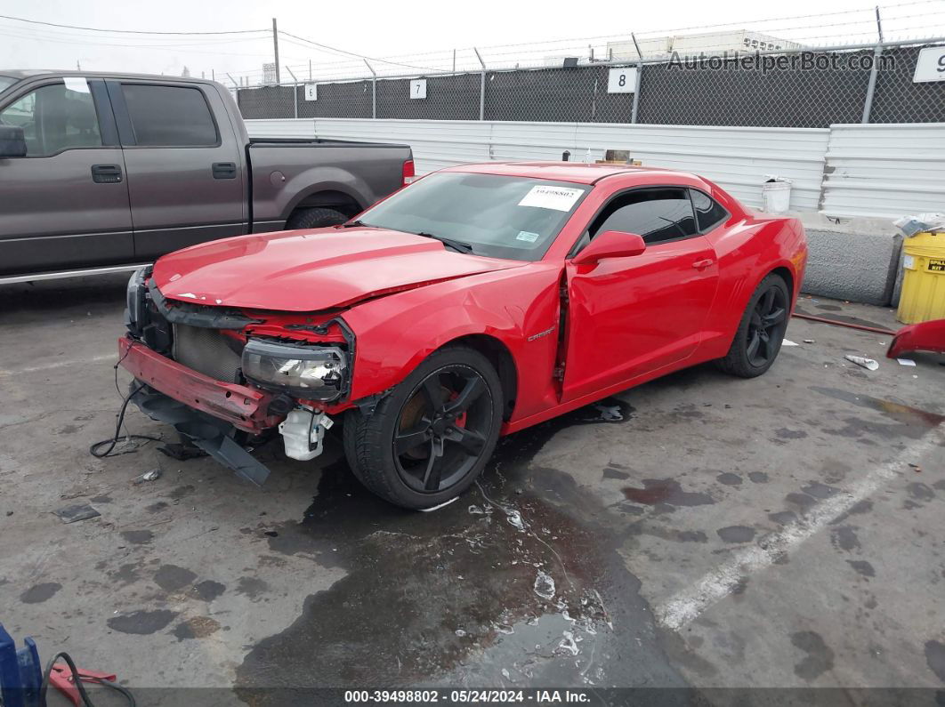 2014 Chevrolet Camaro 2ls Red vin: 2G1FA1E39E9134723