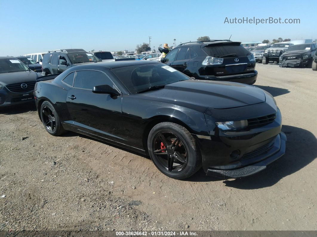 2014 Chevrolet Camaro 2ls Черный vin: 2G1FA1E39E9187678