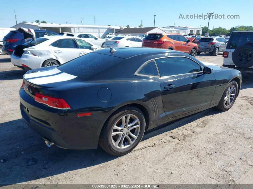 2014 Chevrolet Camaro 2ls Black vin: 2G1FA1E39E9228133