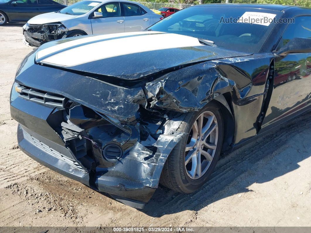 2014 Chevrolet Camaro 2ls Black vin: 2G1FA1E39E9228133