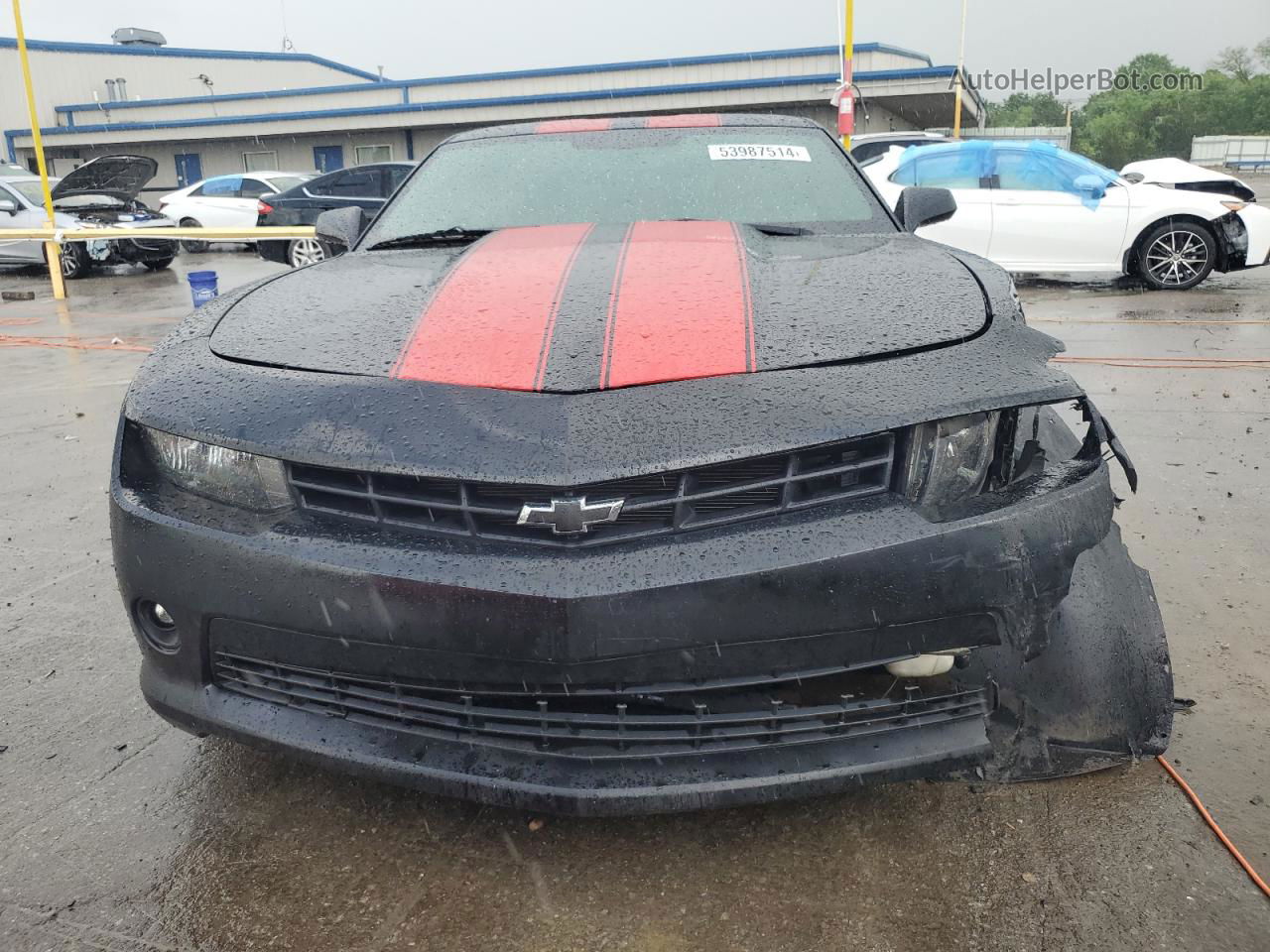 2015 Chevrolet Camaro Ls Black vin: 2G1FA1E39F9178562