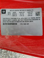 2015 Chevrolet Camaro Ls Red vin: 2G1FA1E39F9303138