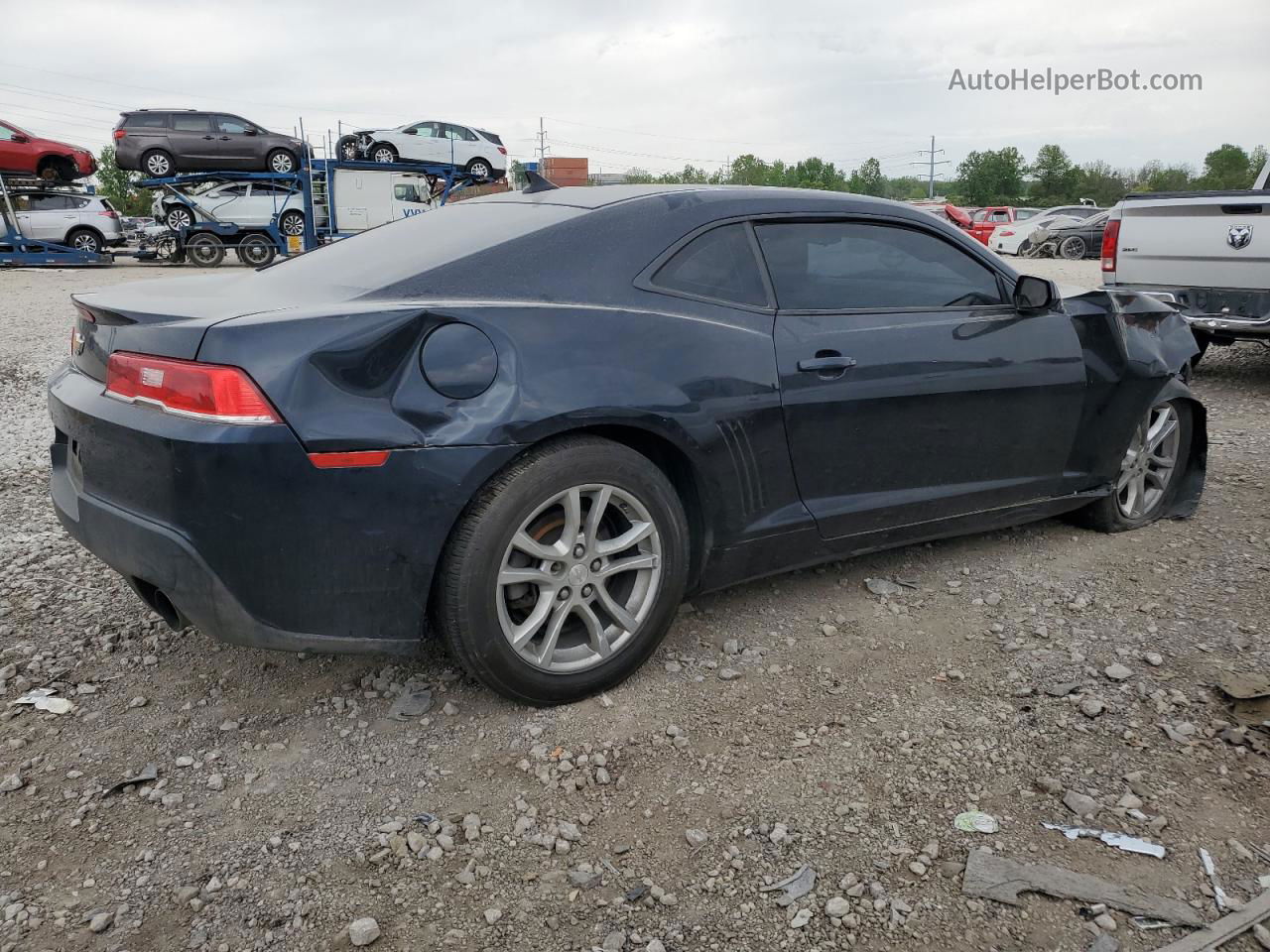 2014 Chevrolet Camaro Ls Черный vin: 2G1FA1E3XE9143690