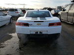 2014 Chevrolet Camaro Ls White vin: 2G1FA1E3XE9209218