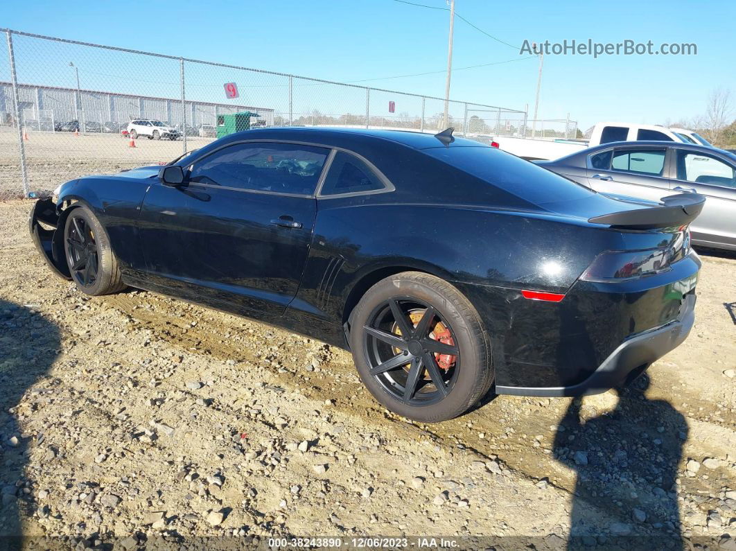 2014 Chevrolet Camaro 2ls Black vin: 2G1FA1E3XE9216895