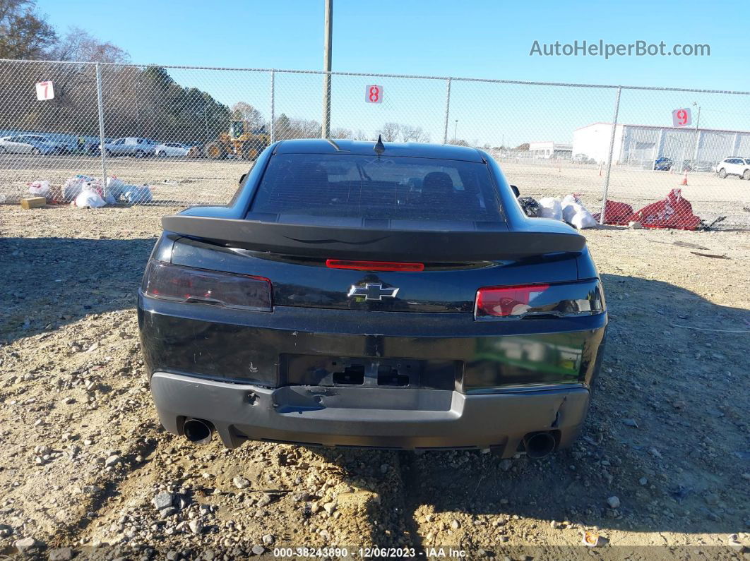 2014 Chevrolet Camaro 2ls Black vin: 2G1FA1E3XE9216895