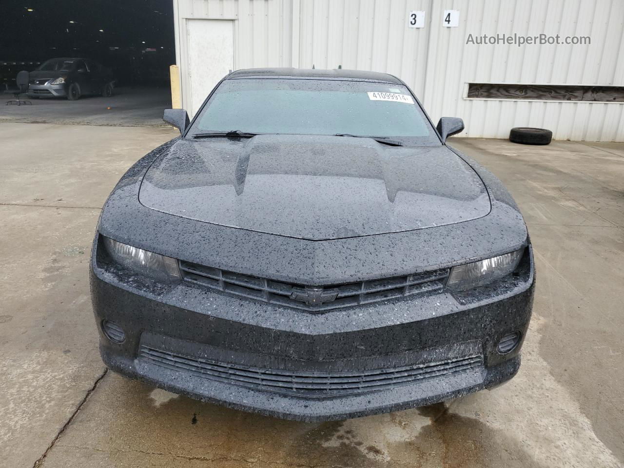 2014 Chevrolet Camaro Ls Black vin: 2G1FA1E3XE9323798