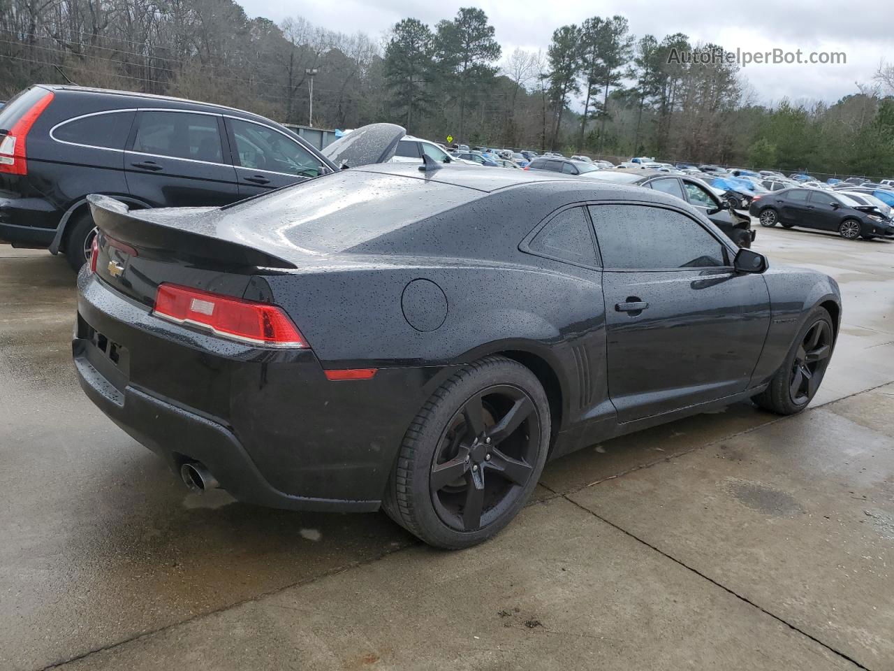 2014 Chevrolet Camaro Ls Black vin: 2G1FA1E3XE9323798