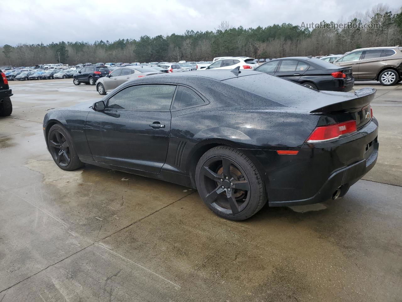 2014 Chevrolet Camaro Ls Black vin: 2G1FA1E3XE9323798