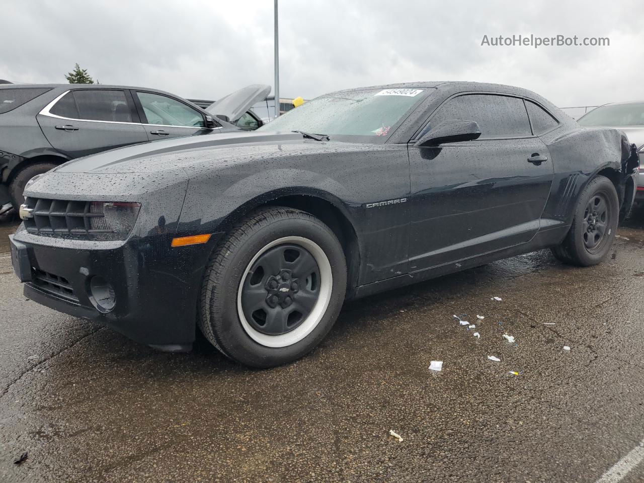 2010 Chevrolet Camaro Ls Black vin: 2G1FA1EV0A9162843