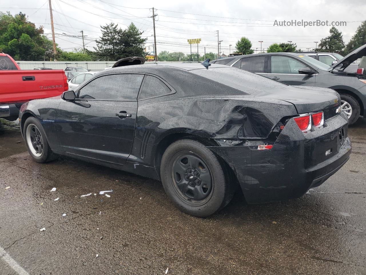 2010 Chevrolet Camaro Ls Black vin: 2G1FA1EV0A9162843