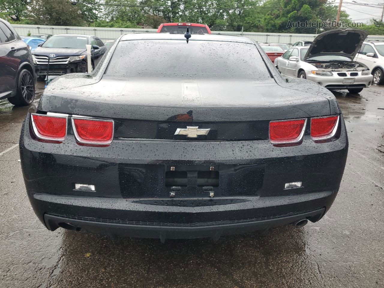 2010 Chevrolet Camaro Ls Черный vin: 2G1FA1EV0A9162843