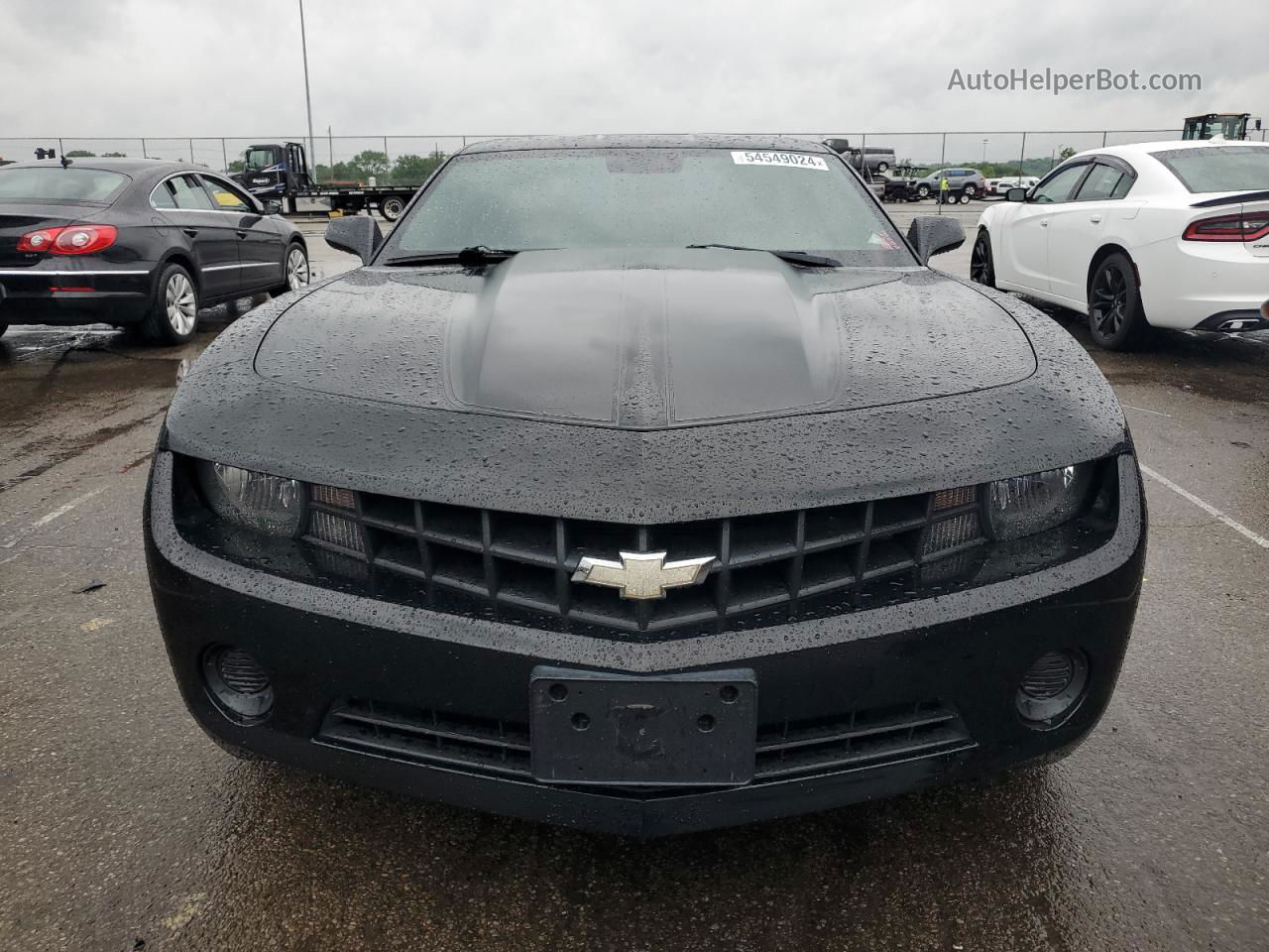 2010 Chevrolet Camaro Ls Black vin: 2G1FA1EV0A9162843