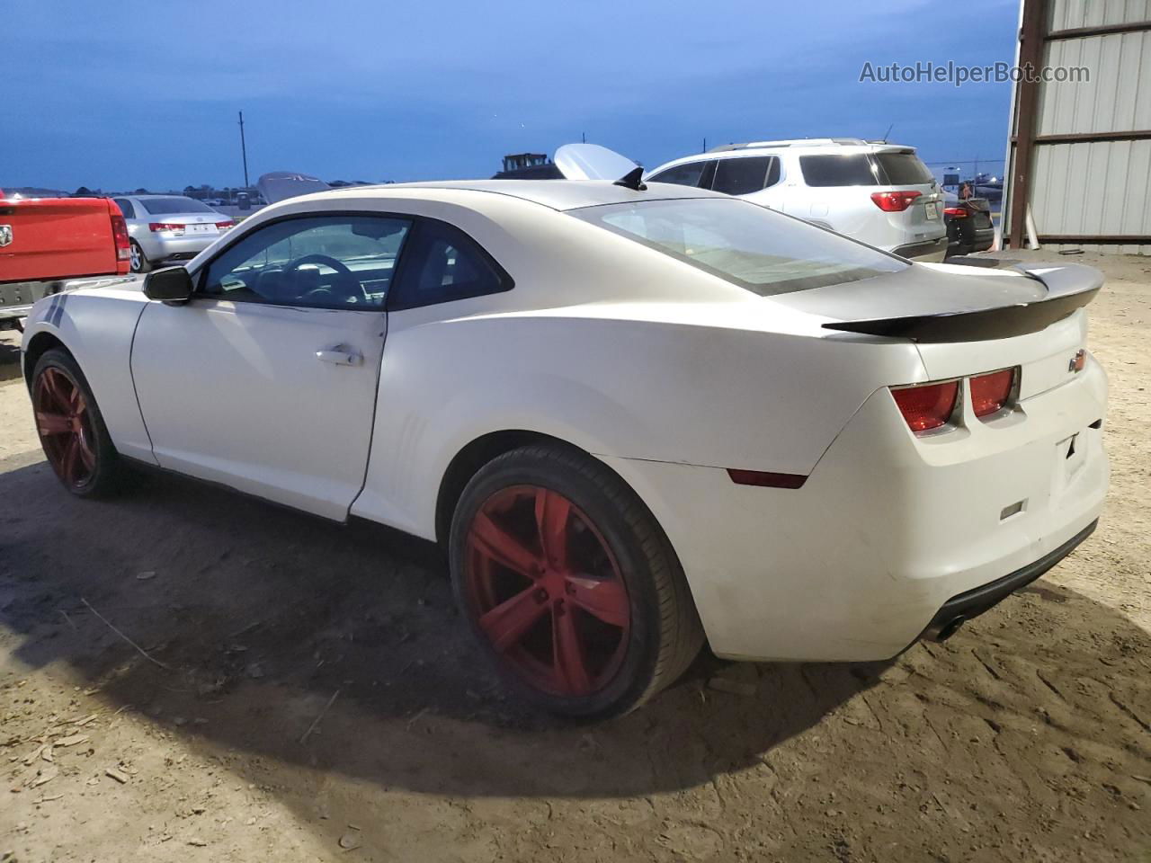 2010 Chevrolet Camaro Ls White vin: 2G1FA1EV1A9150779