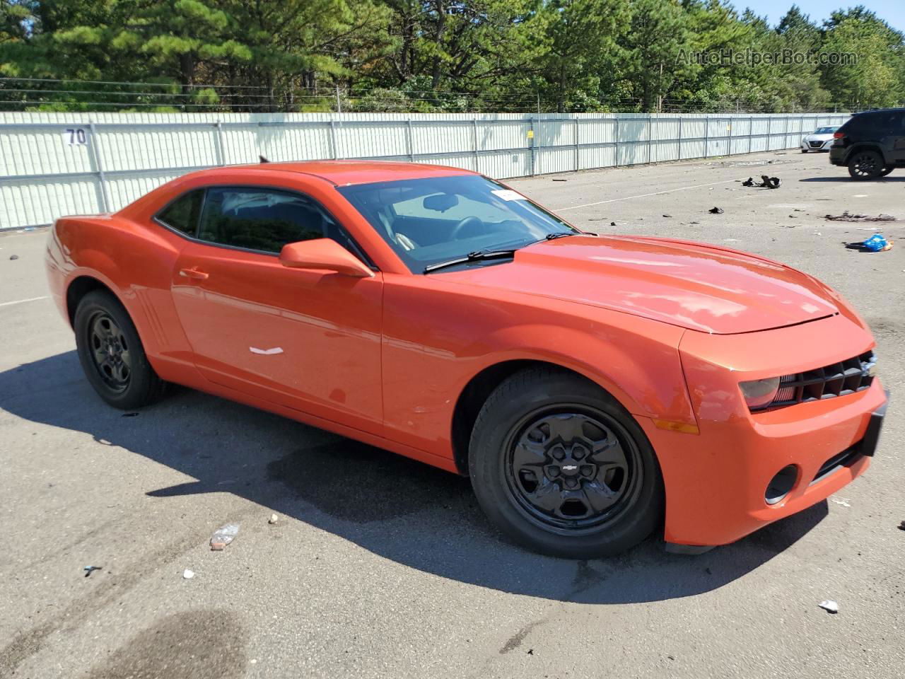 2010 Chevrolet Camaro Ls Red vin: 2G1FA1EV3A9172041