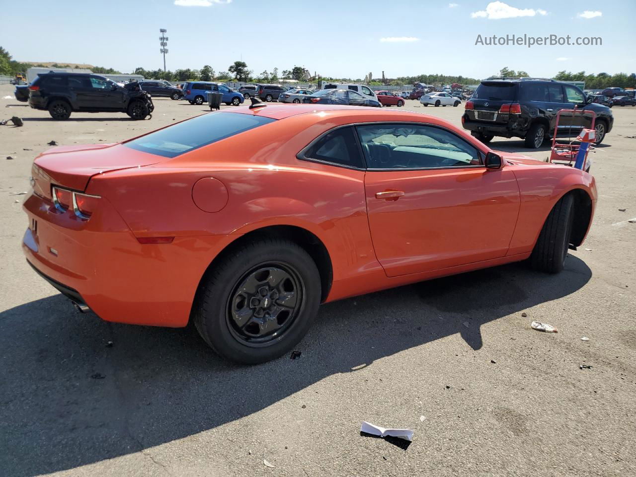 2010 Chevrolet Camaro Ls Red vin: 2G1FA1EV3A9172041