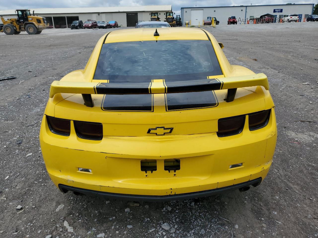 2010 Chevrolet Camaro Ls Yellow vin: 2G1FA1EV5A9162367