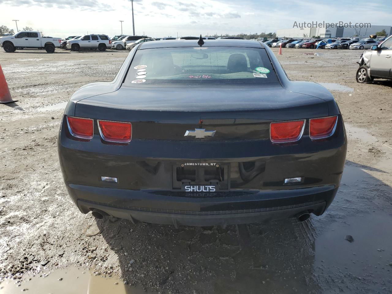 2010 Chevrolet Camaro Ls Black vin: 2G1FA1EV6A9159249