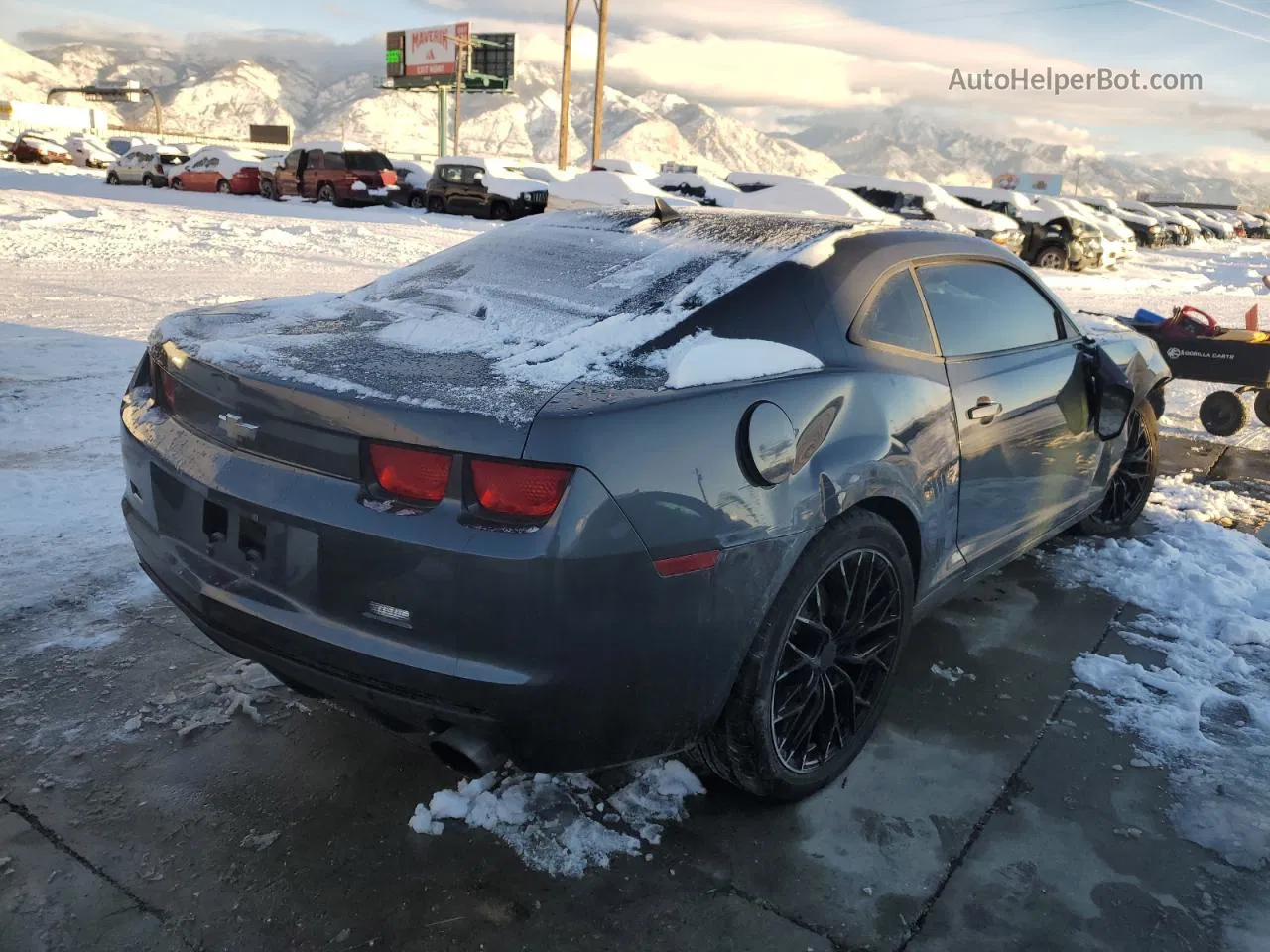 2010 Chevrolet Camaro Ls Black vin: 2G1FA1EV8A9171662