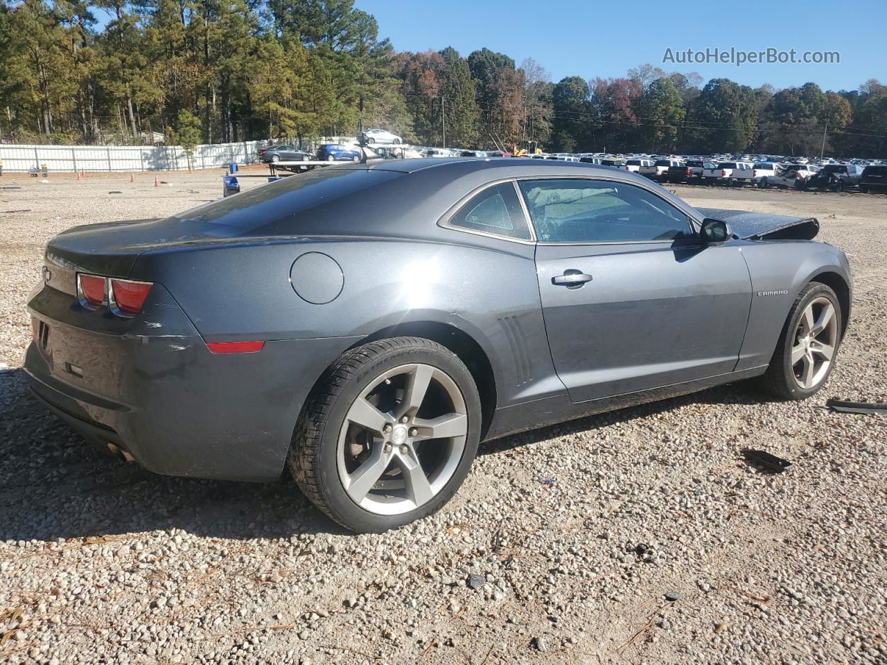 2010 Chevrolet Camaro Ls Charcoal vin: 2G1FA1EV8A9221315