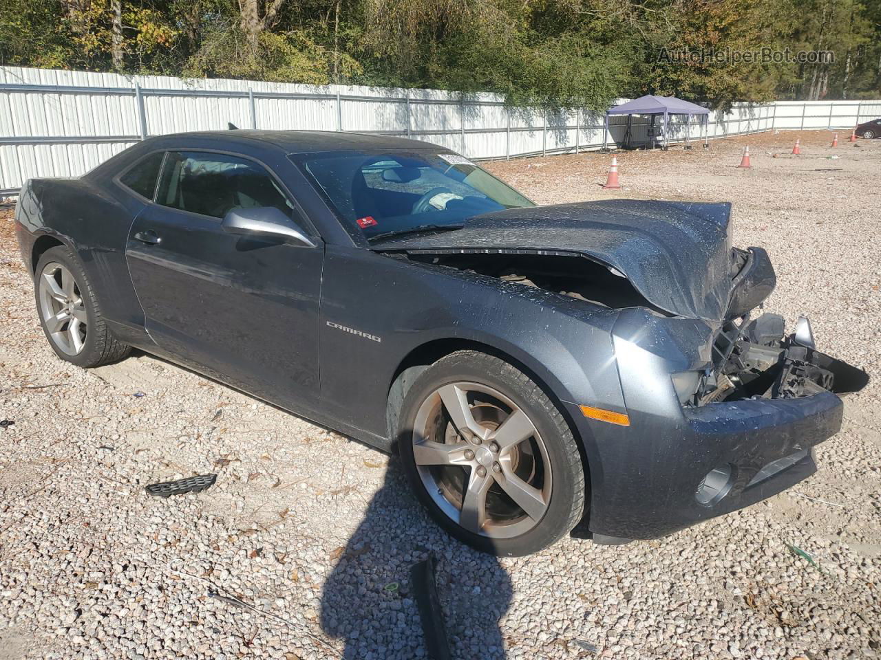 2010 Chevrolet Camaro Ls Charcoal vin: 2G1FA1EV8A9221315