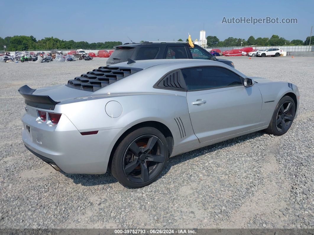 2010 Chevrolet Camaro 1ls Silver vin: 2G1FA1EV9A9203941