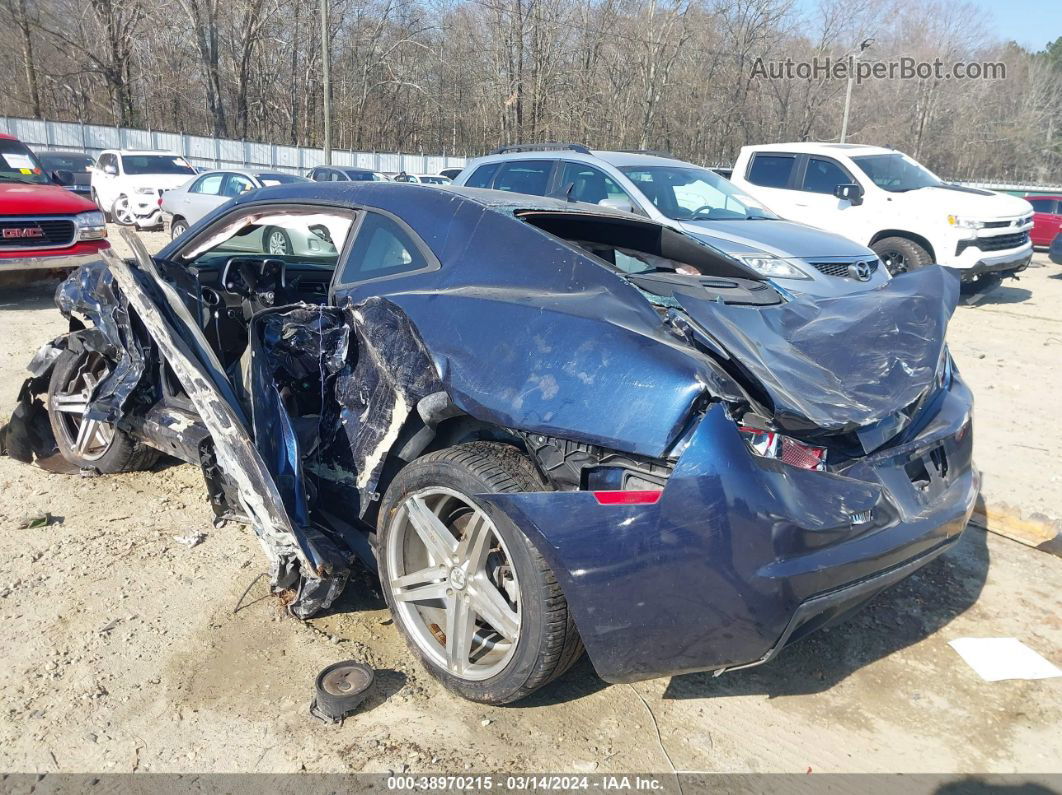 2010 Chevrolet Camaro 1ls Blue vin: 2G1FA1EVXA9221154