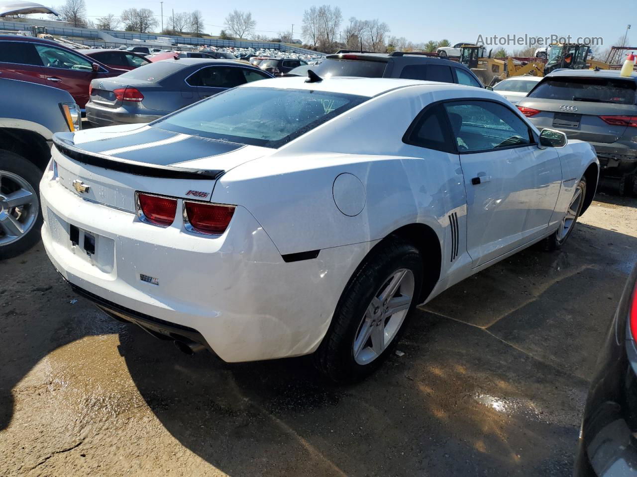 2010 Chevrolet Camaro Ls Белый vin: 2G1FA1EVXA9226936