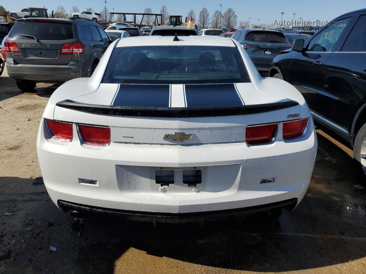 2010 Chevrolet Camaro Ls White vin: 2G1FA1EVXA9226936