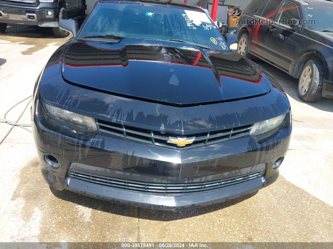 2014 Chevrolet Camaro 1lt Черный vin: 2G1FB1E30E9129181