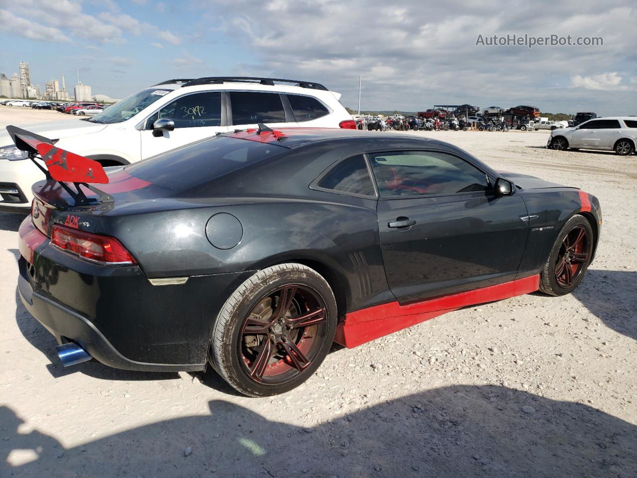 2014 Chevrolet Camaro Lt Charcoal vin: 2G1FB1E30E9137992