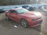 2014 Chevrolet Camaro Lt Red vin: 2G1FB1E30E9147311