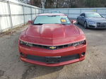 2014 Chevrolet Camaro Lt Red vin: 2G1FB1E30E9147311