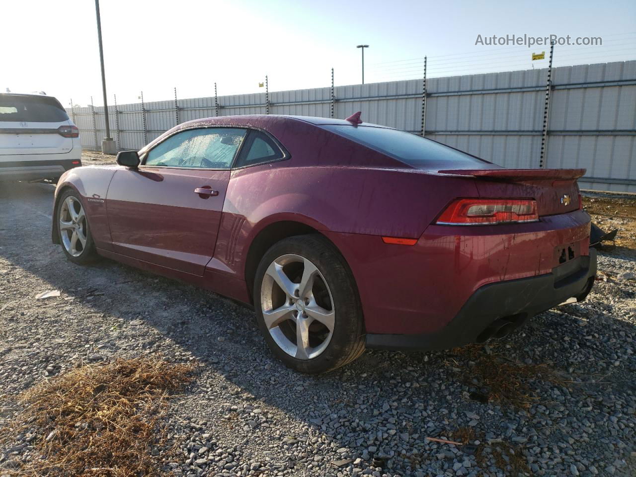 2014 Chevrolet Camaro Lt Red vin: 2G1FB1E30E9275208