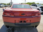 2014 Chevrolet Camaro Lt Red vin: 2G1FB1E30E9323838