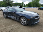 2015 Chevrolet Camaro Ls Blue vin: 2G1FB1E30F9302036